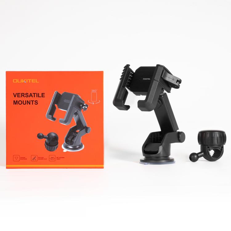 OUKITEL 360 Degree Rotating Adjustable Bicycle Phone Mount Holder
