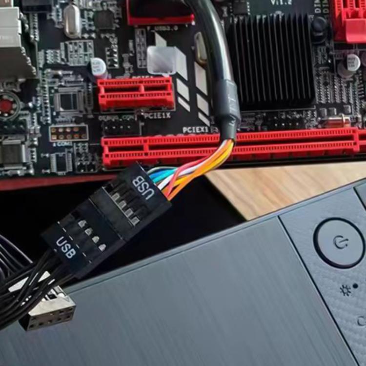 2pcs Computer Motherboard USB3.0 Adapter Cable