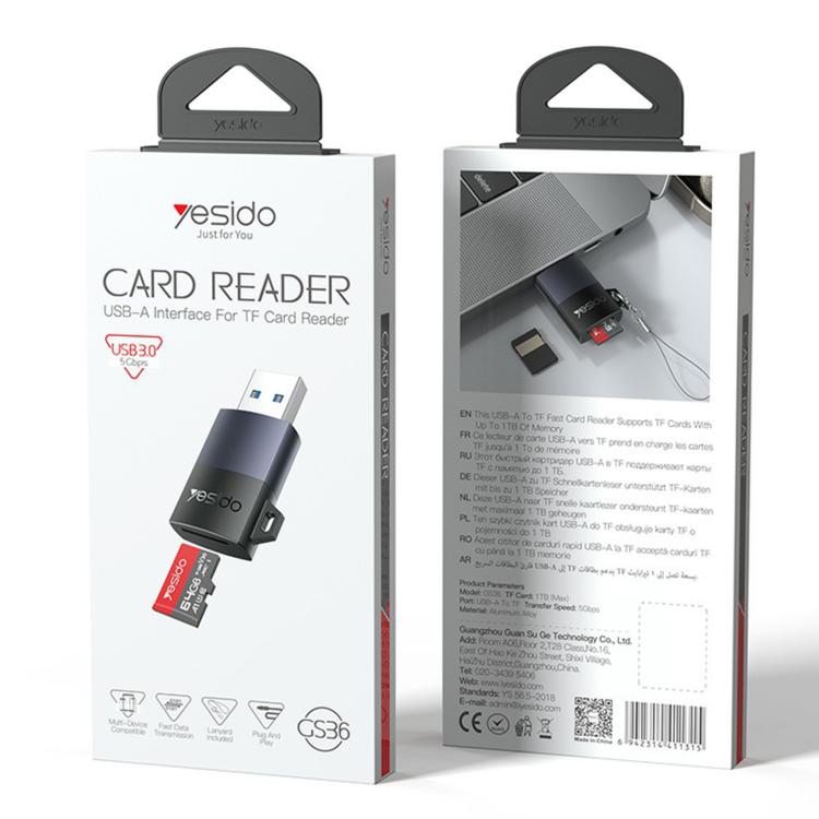 Yesido GS36 USB 3.0 TF Card Reader