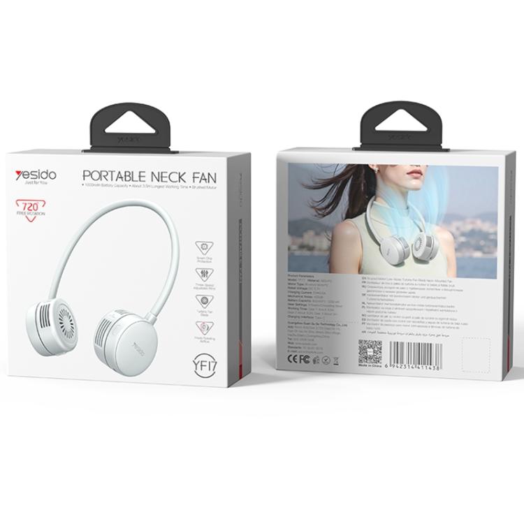 Yesido YF17 Portable Surround Neck Fan