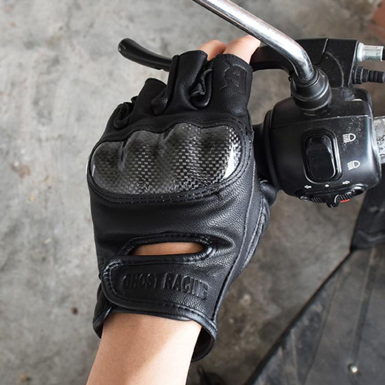GHOST RACING GR-BZ01 Summer Off-road Riding Protective Breathable Motorcycle Half-finger Gloves