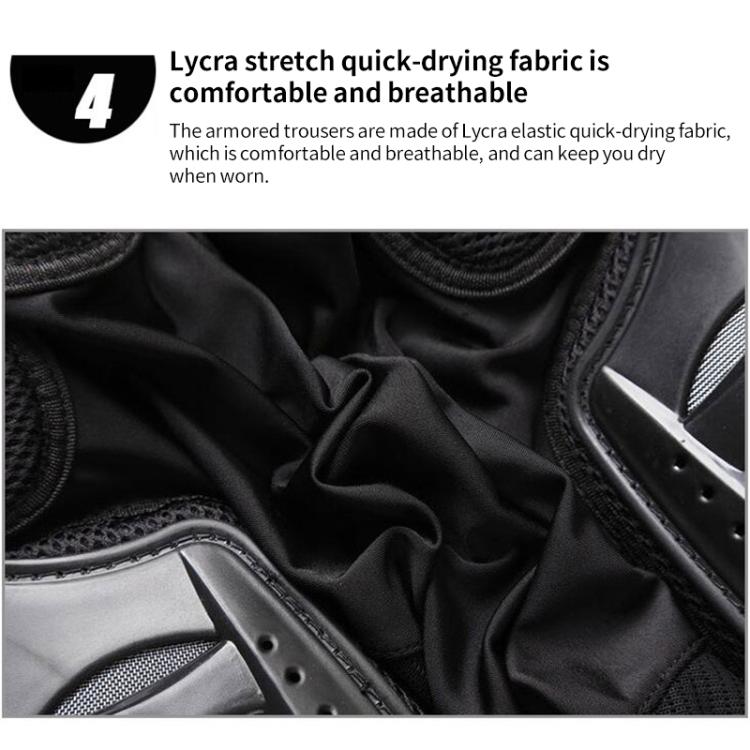 GHOST RACING K062 Off-road Motorcycle Armor Pants Racing Riding Anti-fall Hip Protector