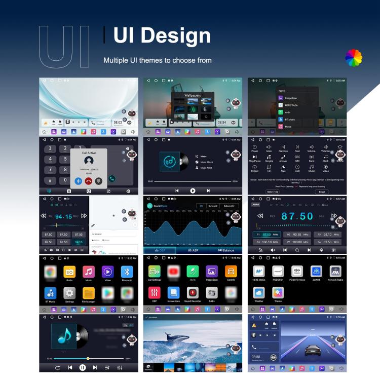 For Volkswagen Android 15 7 inch Horizontal Screen Car Player Car Central Control Navigation