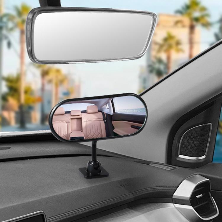 Car Adhesive Type Wide-angle Rearview Auxiliary Mirror