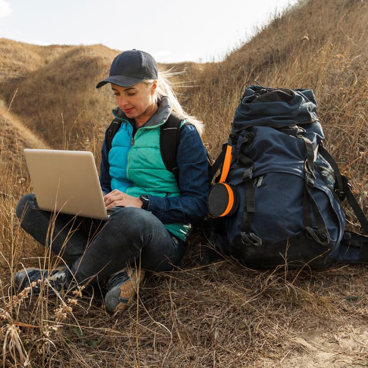 For Solis Lite Mobile WiFi Router Portable Storage Bag Nylon Accessory Bag