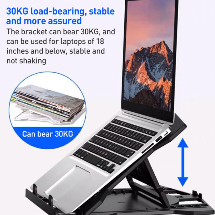 NUOXI N2 8-level Adjustable Laptop Holder, with Turntable