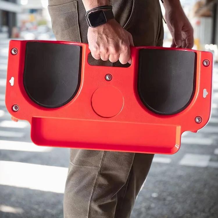 Portable Universal Wheel Sliding Kneel Pad Car Repair Home Improvement Tool with 5 Swivel Castors