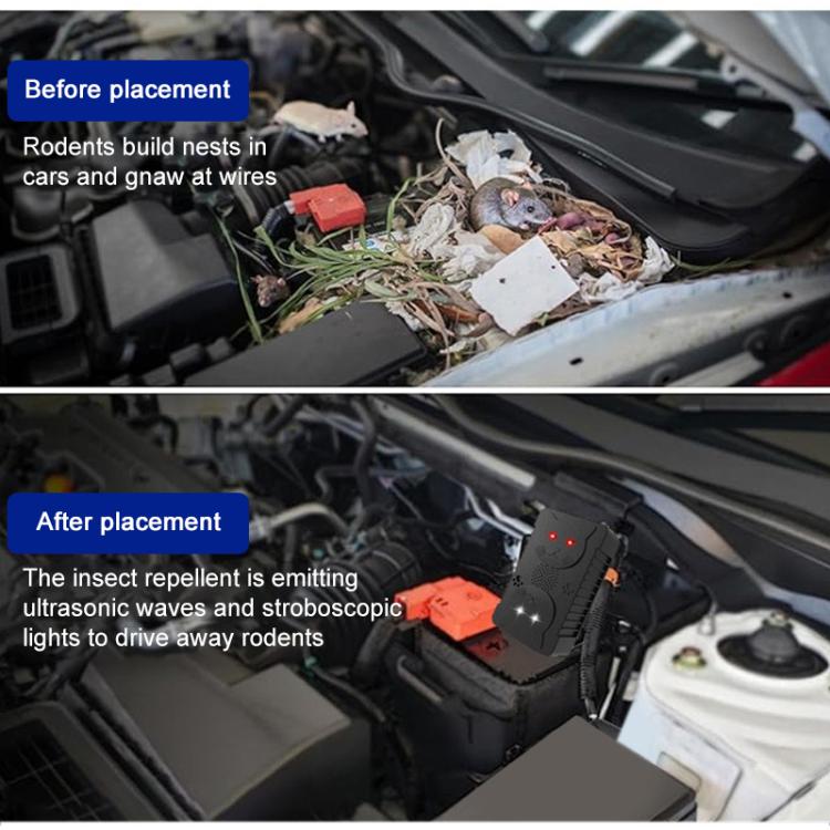 Intelligent Ultrasonic Car Mouse Repeller