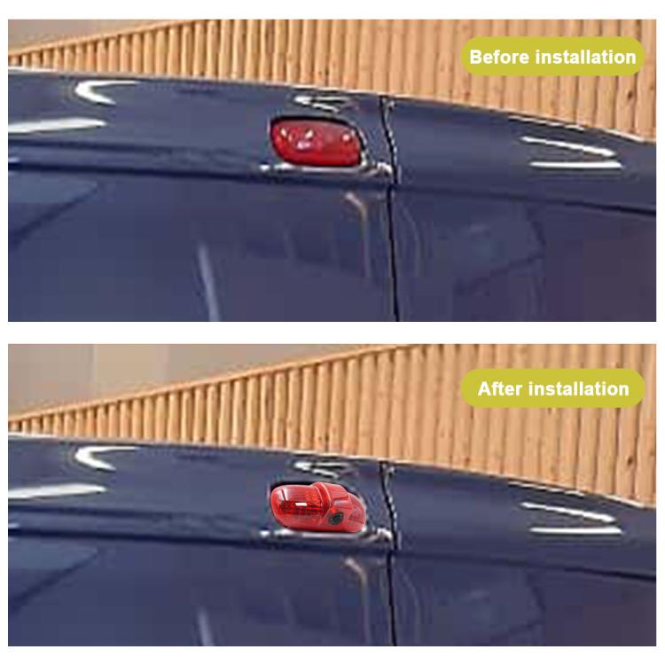 Car Waterproof High Position Brake Light AHD Camera