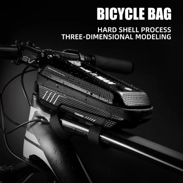 WILD MAN E5S Mountain Bicycle Front Bag EVA Hard Shell Bag, E5S