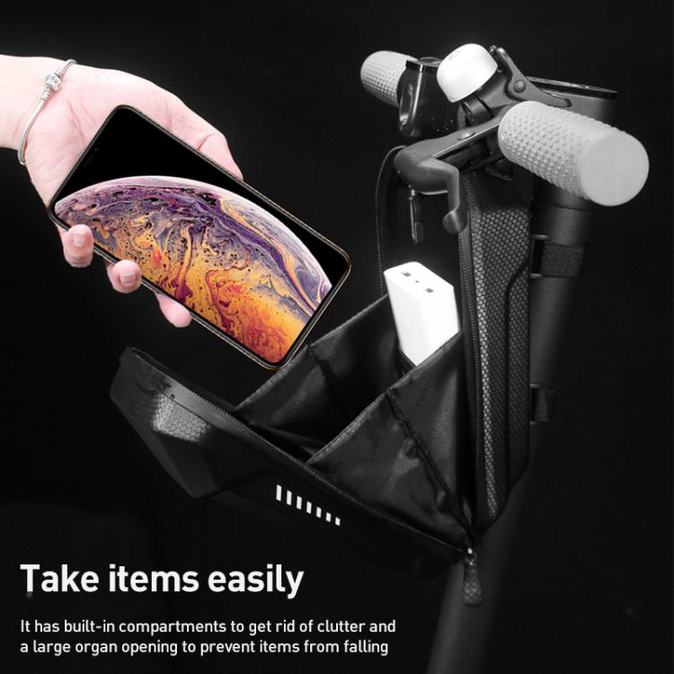 WILD MAN ES8 PLUS Electric Scooter EVA Hard Shell Handlebar Bag, ES8 PLUS