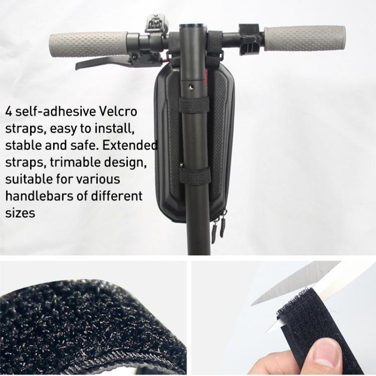 WILD MAN ES8 PLUS Electric Scooter EVA Hard Shell Handlebar Bag, ES8 PLUS