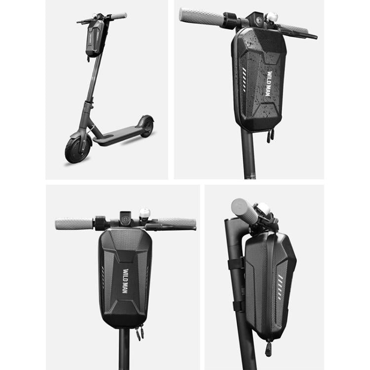WILD MAN ES8 PLUS Electric Scooter EVA Hard Shell Handlebar Bag, ES8 PLUS