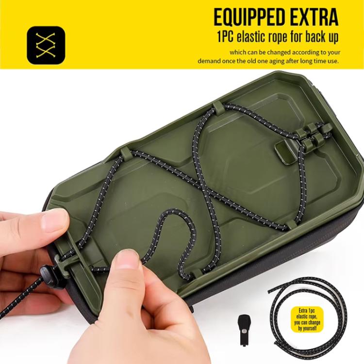 WILD MAN GX330 Mountain Bicycle Mobile Phone Holder EVA Hard Shell Handlebar Bag, GX330
