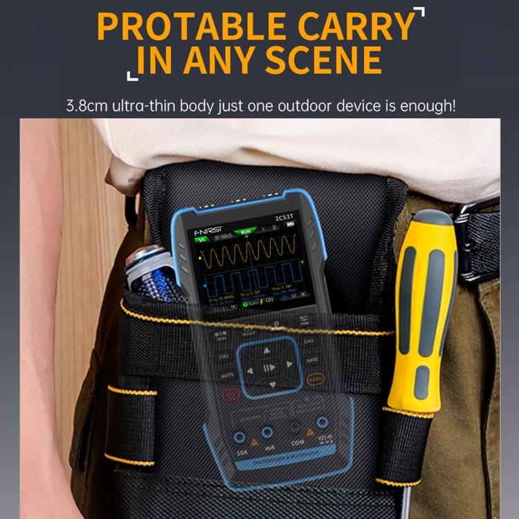 FNIRSI 2C53T Dual Channel 50M Digital Multimeter
