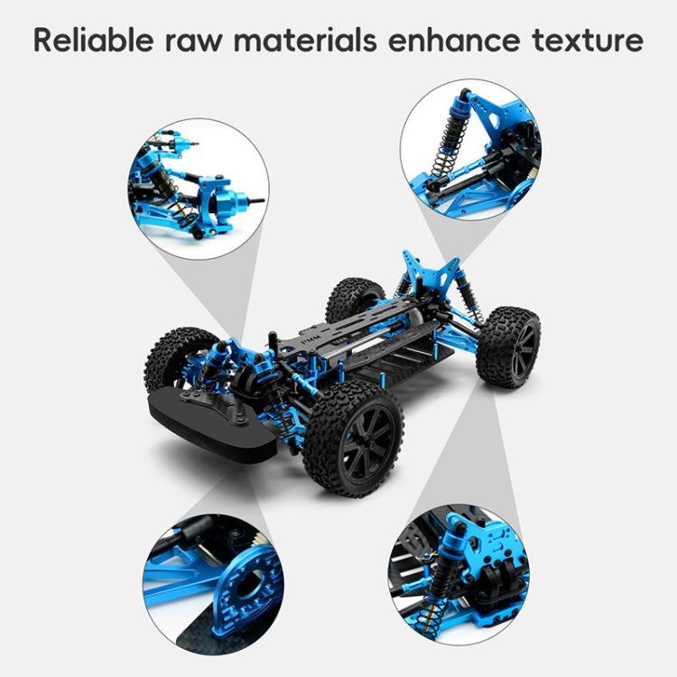 PMM Racing TT02B 1:10 Carbon Fiber Chassis Aluminum Alloy RC Rally Car Frame