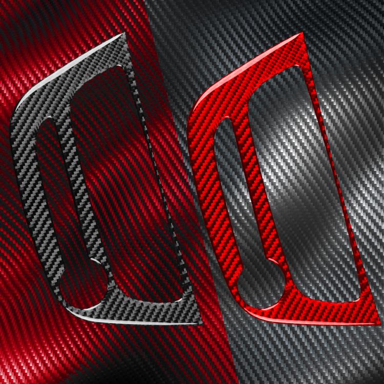 Carbon Fiber Car Air Conditioner Panel A Decorative Sticker for Renault Fluence 2009-2017 / Megane 2008-2016, Left and Right Driver