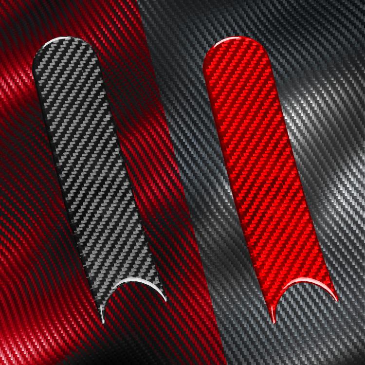 Carbon Fiber Car Handbrake Panel Decorative Sticker for SEAT Leon 2005-2012, Left and Right Driver