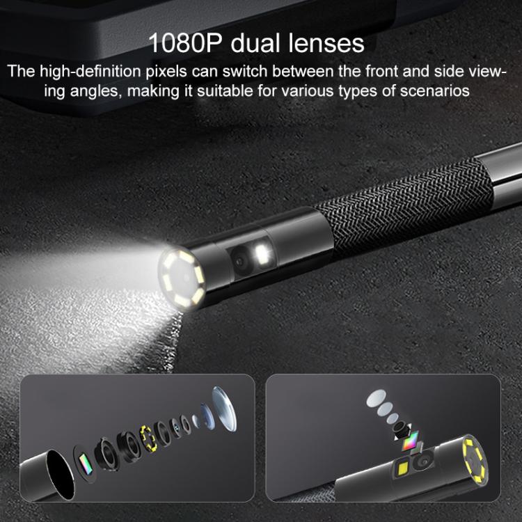 TESLONG TD450S 4.5 Inch Screen 210 Degree Bendable Industrial Endoscope 1.55m Length