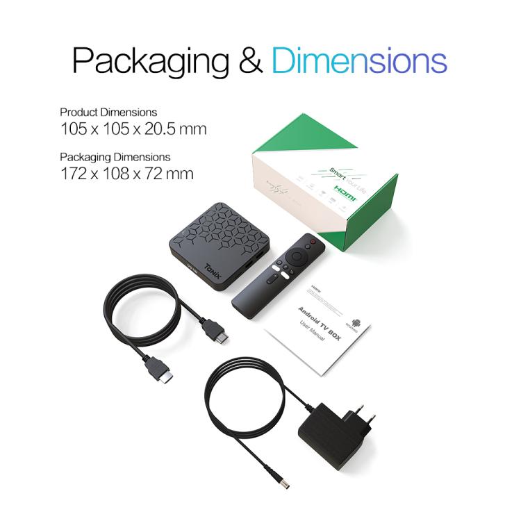Tanix TX7 8K UHD Android 14 Smart TV Box with Remote Control, Allwinner H728 Octa-Core