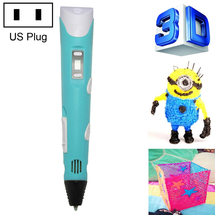 Hand-held 3D Printing Pen, US Plug