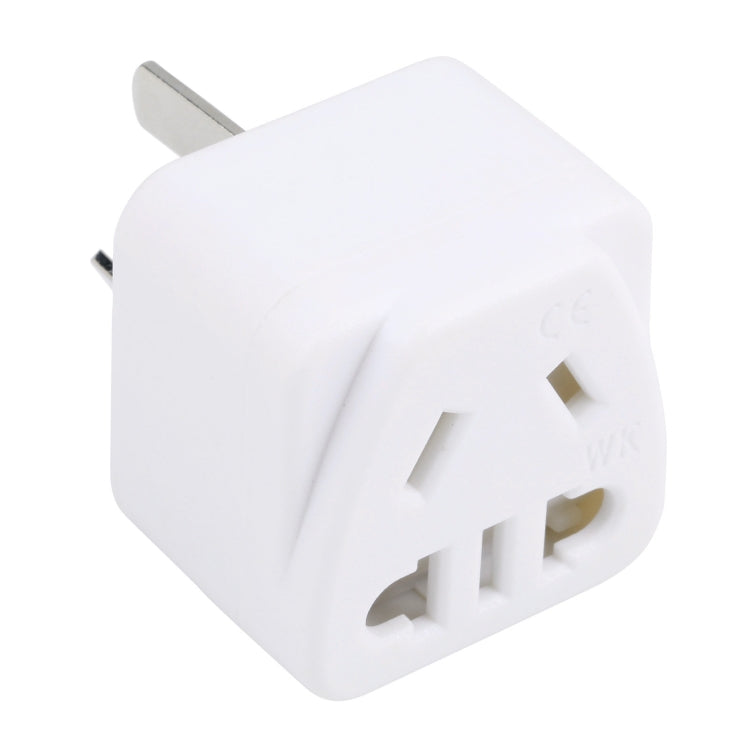 Portable Universal Five-hole WK to AU Three-pin Plug Socket Power Adapter