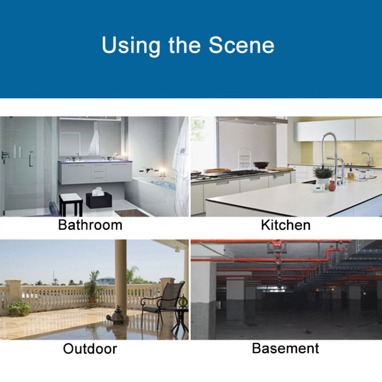 IP44 Waterproof Kitchen Bathroom Single Control Switch, EU Plug