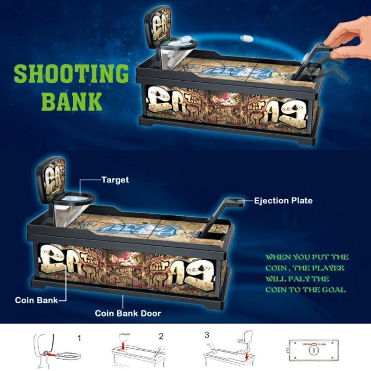 Creative Decompression Coin Shooting Bank Money Box