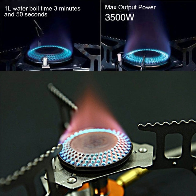 Outdoor Camping Tool Camp Stove BBQ Cooking Portable Gas Stove Split Gas Furnace