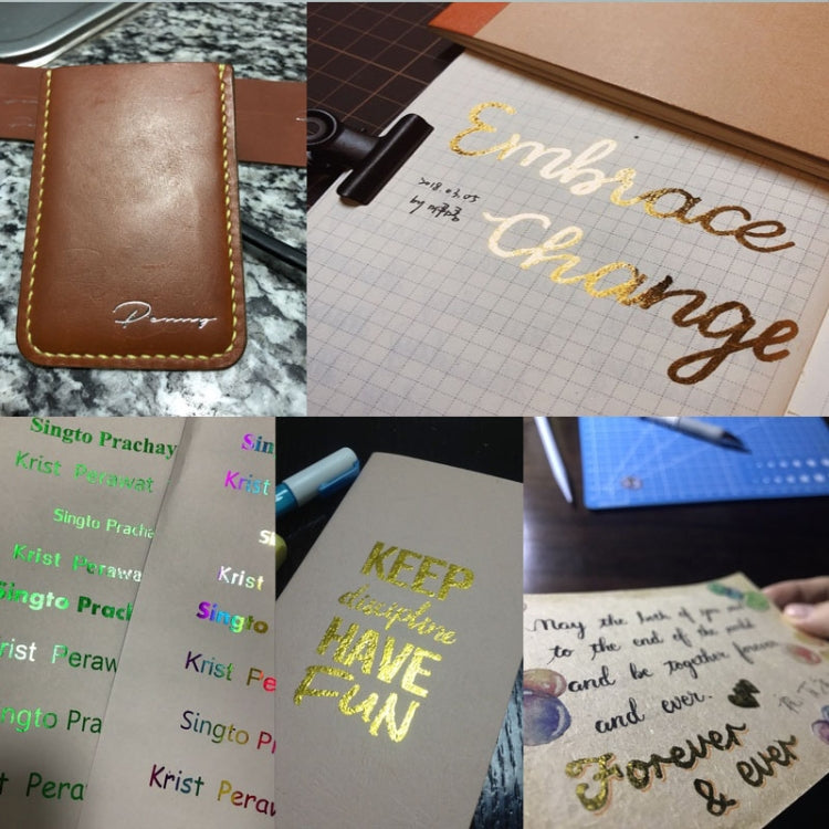 50pcs / Pack A4 Size Foil Papers, Random One Color Delivery