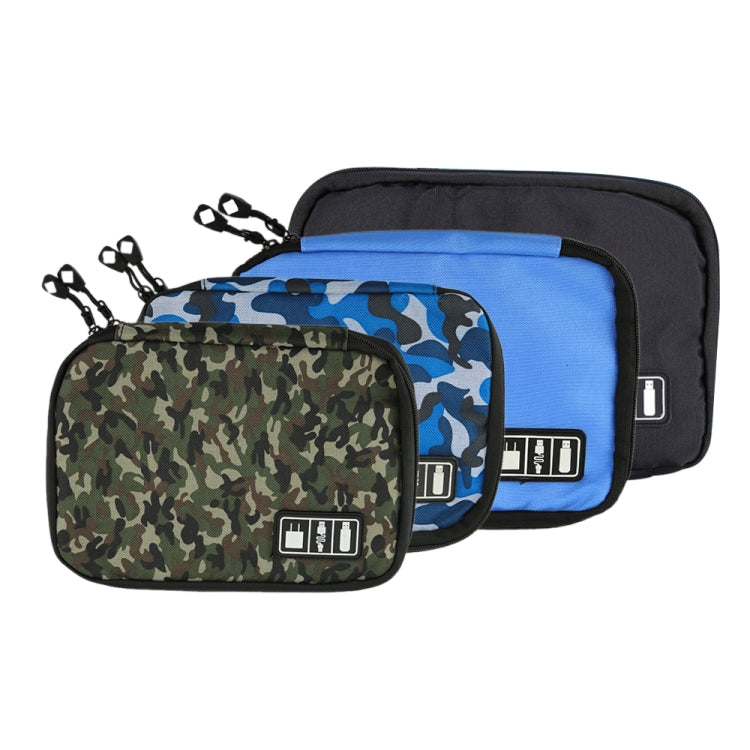 Portable Travel Organizer Storage Collection Bag Case Pouch Digital Gadget Electronic Accessories, Size: 25.7*18.5*1.2cm