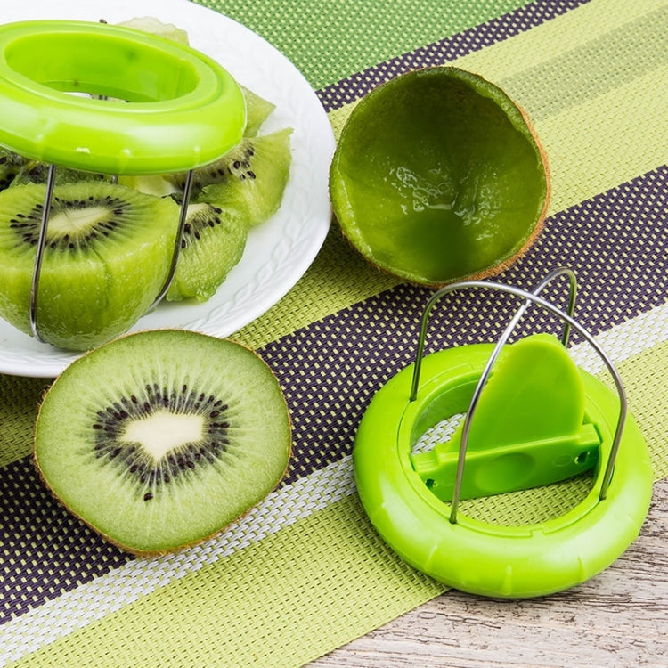 3 PCS Portable and Special ABS + Stainless Steel Kiwi Fruit Peeler, Random Color Delivery