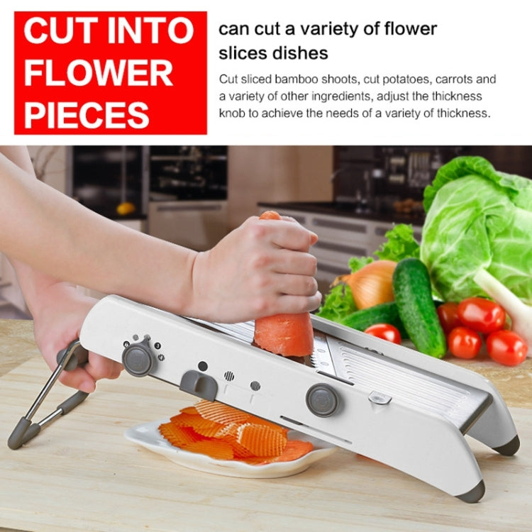 CZ-01 Multifunctional Household Stainless Steel Manual Vegetable Cutting Machine Carrot Potato Grater