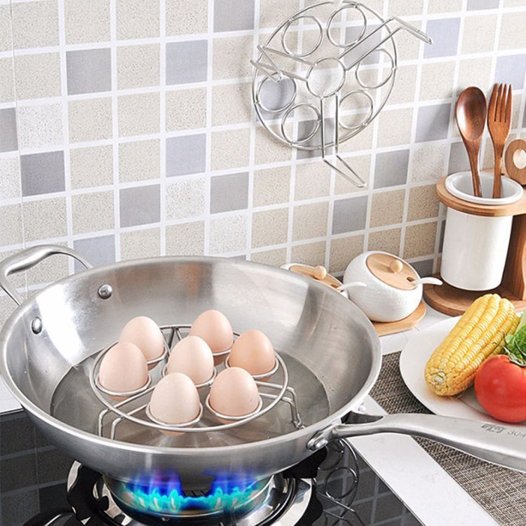 Steamer Rack Basket Egg Vegetable Steaming Trivet for Instant Pot Pressure Cooker, Diameter: 17.5cm, Height: 5.5cm