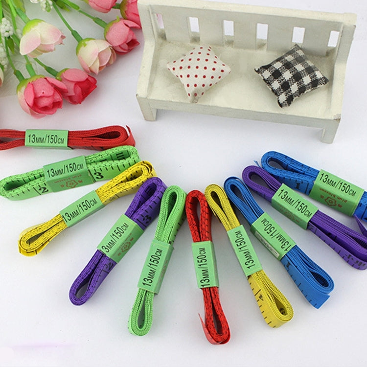 20 PCS 1.5m Long Multi-function Soft Tape Measure, Random Color Delivery