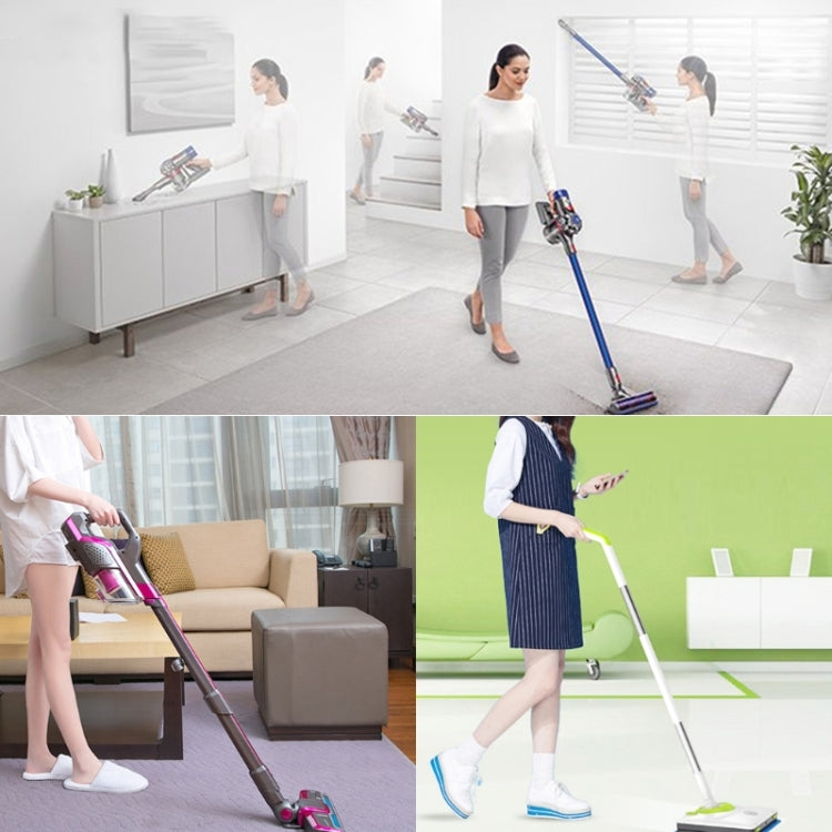 XD974 5 in 1 Round Brush + 2 x Stiff Brush + Bed Brush + Connector for Dyson Vacuum Cleaner Parts Kits