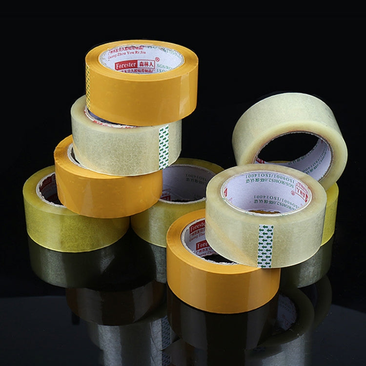 45mm Width 25mm Thickness Package Sealing Packing Tape Roll Sticker
