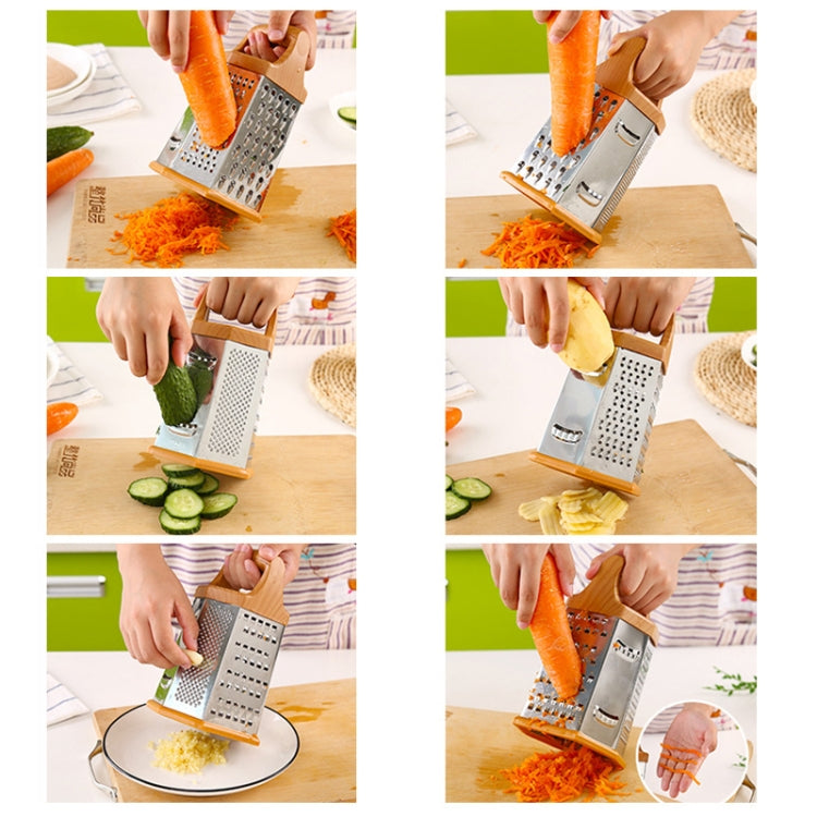 Multi-functional Six-side Stainless Steel Vegetable Chopper Cutting Tools