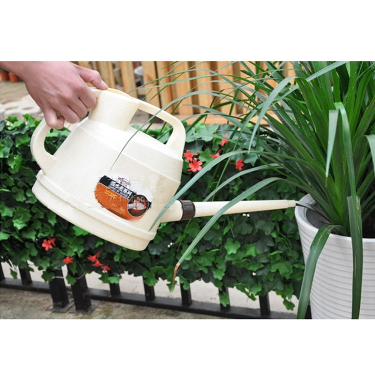 Watering Pot PP Landscape Gardening Supplies Watering Can Long Mouth Watering Irrigation Tools, Capacity: 7L, Random Color Delivery