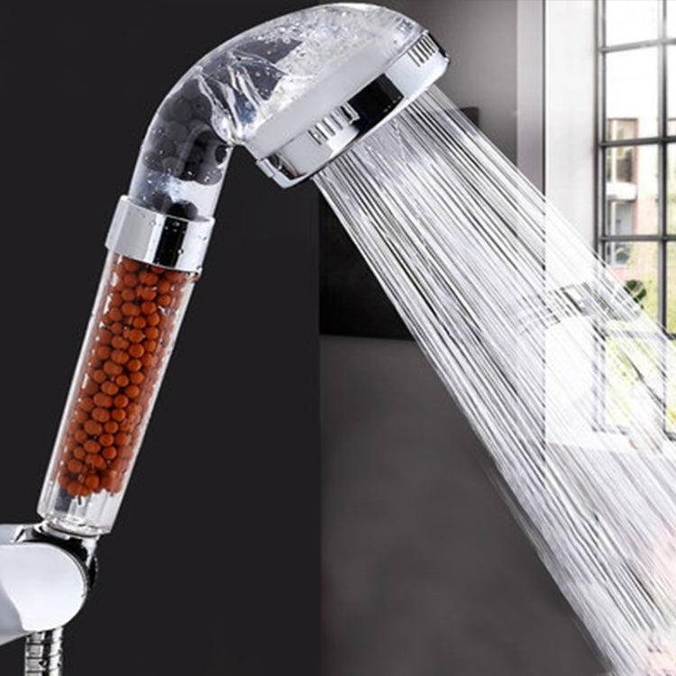 3 Settings Adjustable PC Negative Ions Shower Head, Size: Large, Interface: 2cm