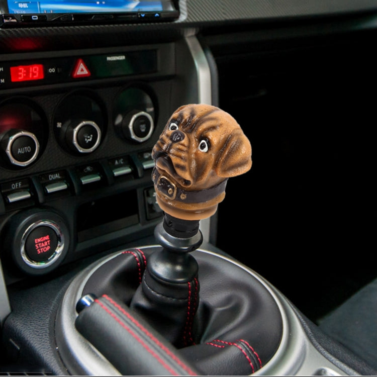 Bulldog Shaped Universal Vehicle Car Shifter Cover Manual Automatic Gear Shift Knob