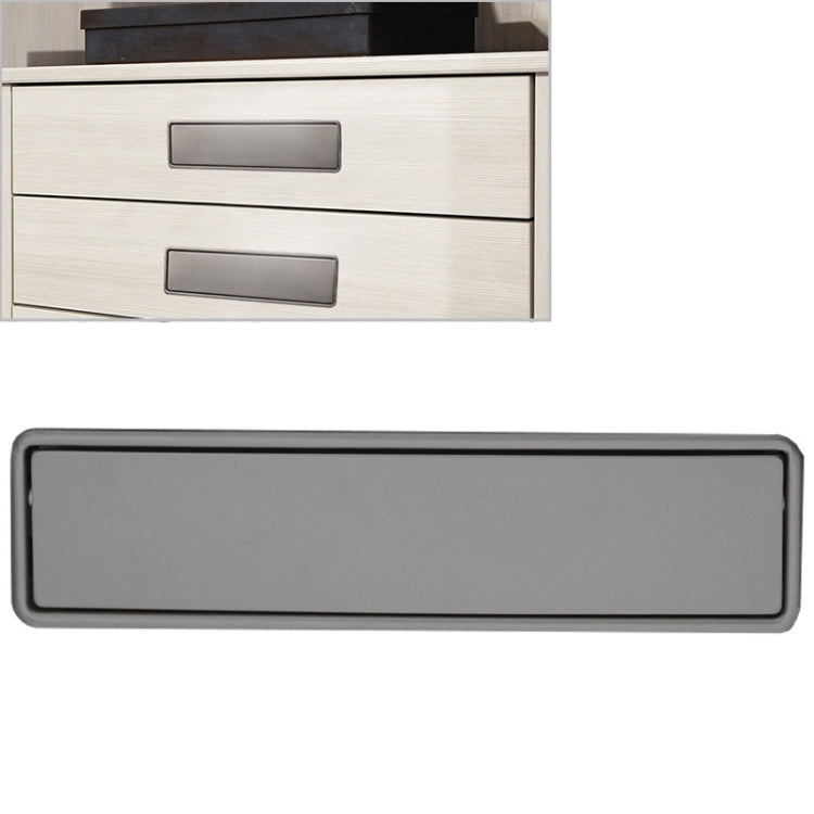 Simple Wardrobe Slotted Scrub Handle Concealed Recessed Drawer Invisible Handle, Hole Distance:160mm