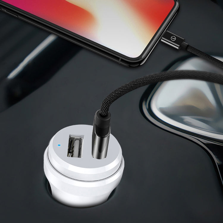 ipipoo XP-1 Dual USB Car Fast Charging Charger with Android Line