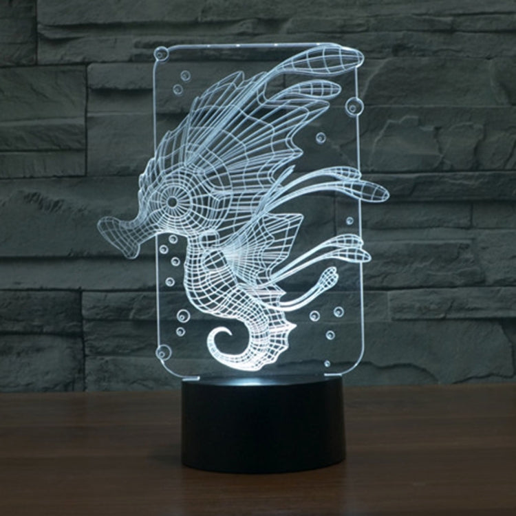 7 Colour Discoloration Creative Visual Stereo Lamp Desk Lamp Night Light