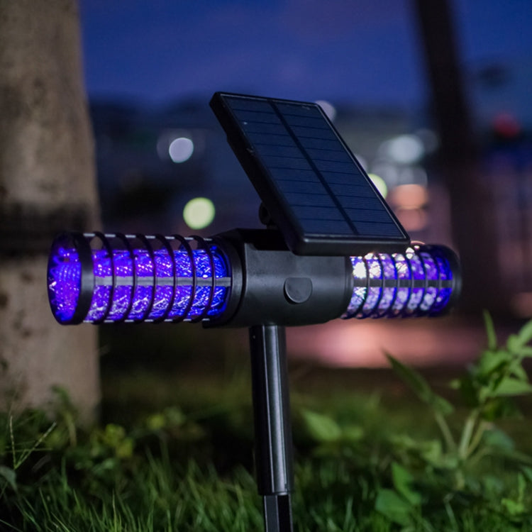 SZ-16008 Solar Mosquito Killer Light Outdoor IP65 Waterproof LED Landscape Garden Ground Plug Mosquito Trap Decorative Lawn Lamp