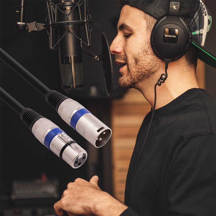 3m 3-Pin XLR Male to XLR Female MIC Shielded Cable Microphone Audio Cord