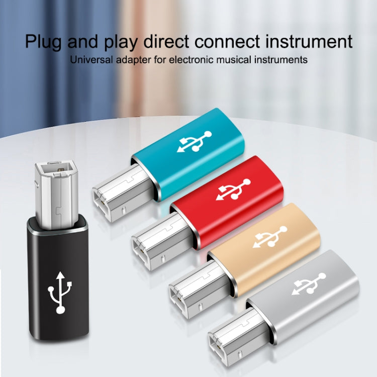 Type-C Female to MIDI Male Universal Adapter for Electronic Musical Instruments