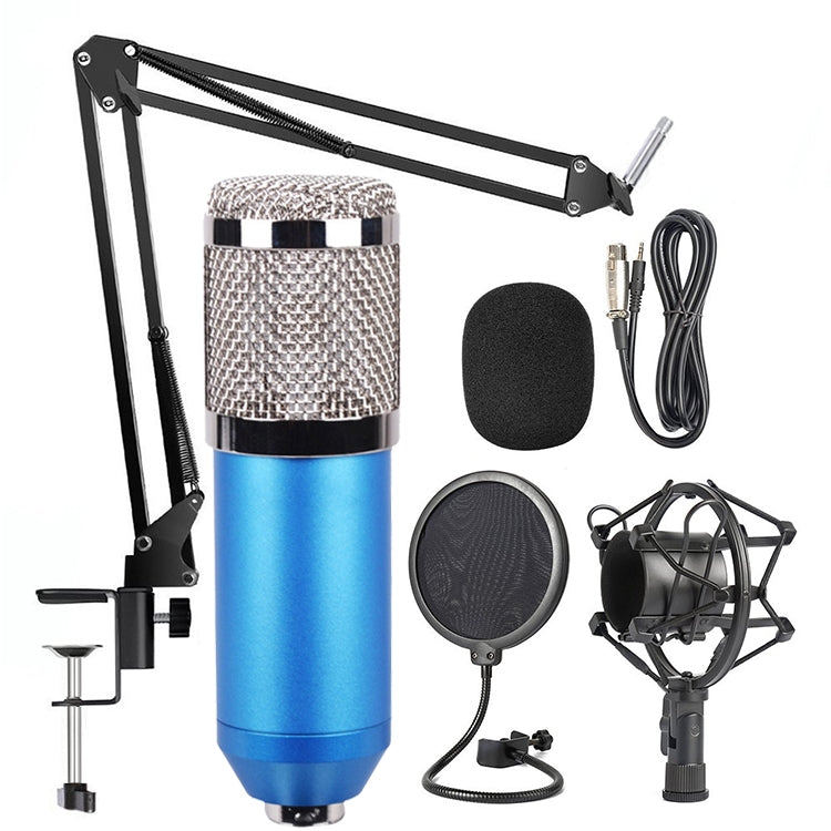 BM-800 Network K-Song Dedicated High-end Metal Shock Mount Microphone Set