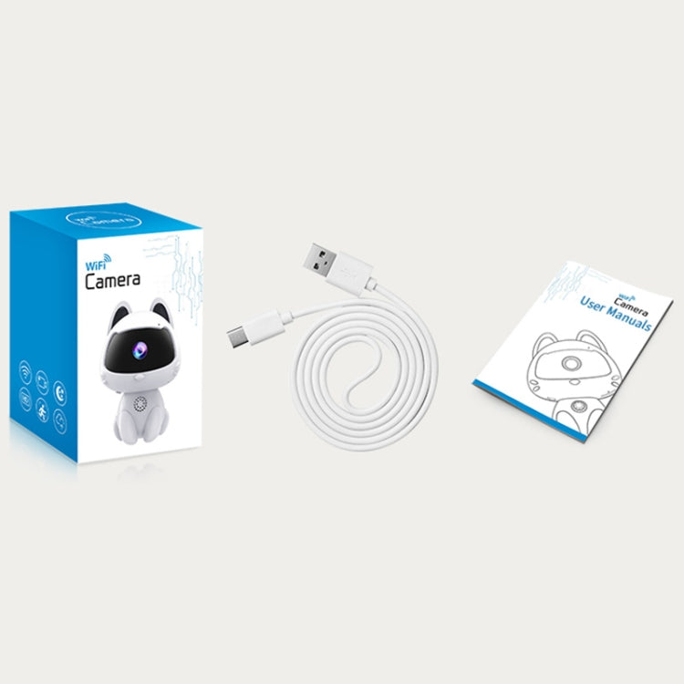 K9 Cute Pets Smart Home Camera, Support Night Vision & Two-way Voice & Motion Detection