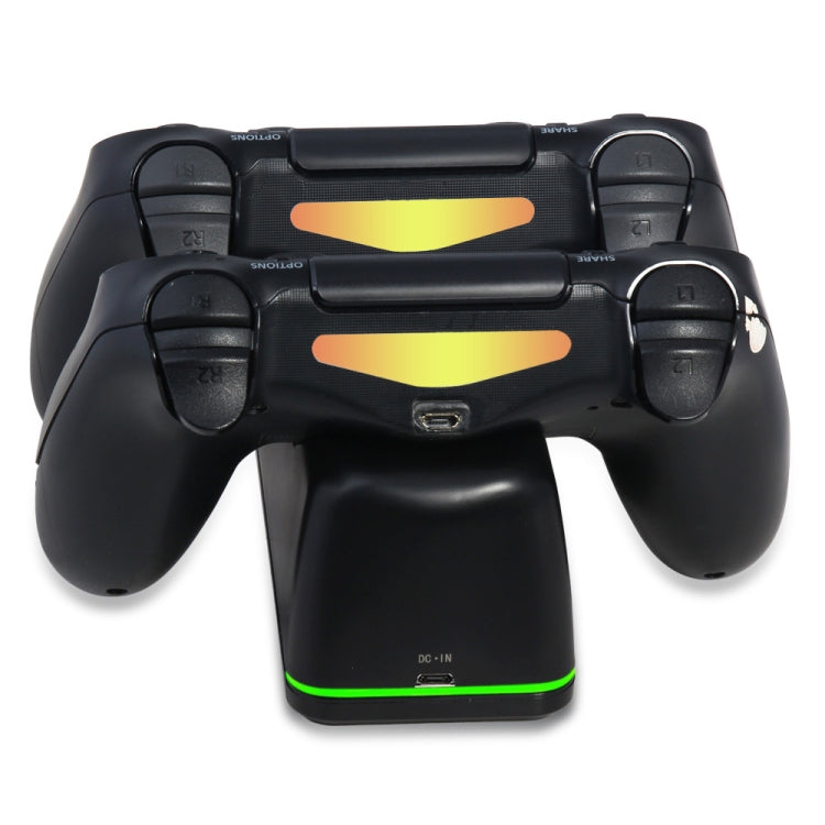 DOBE TP4-1781 Wireless Controller Dual Charging Dock LED Charger Handle Charger for PS4 / Slim / Pro
